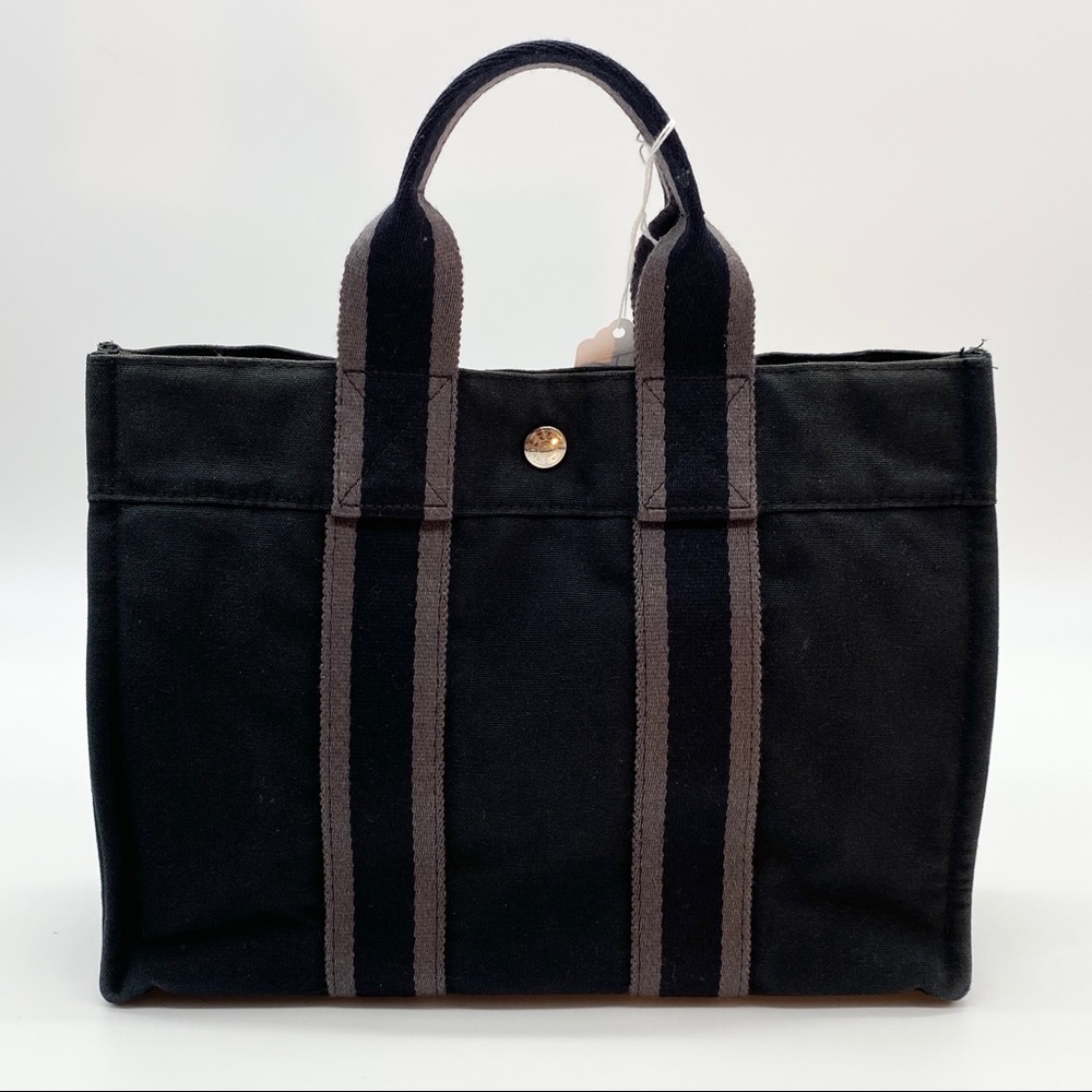 Hermes Fourre Tout Tote Black PM